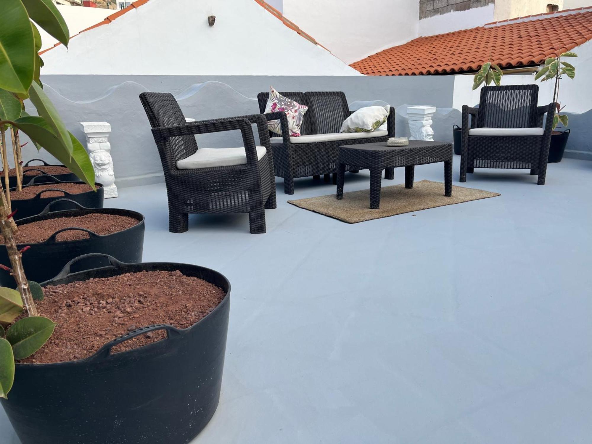 Plaza De La Fuente Granadilla De Abona Tenerife Sur Only Adults Con Terraza Privada Exterior foto